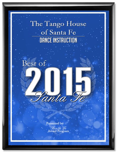Best of Santa Fe Award 2015 for Dance Instruction