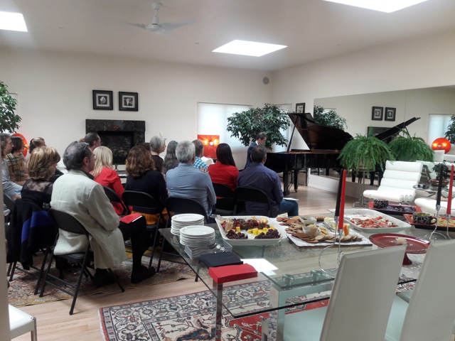 Sam Jacobs classical piano concert at The Tango House of Santa Fe